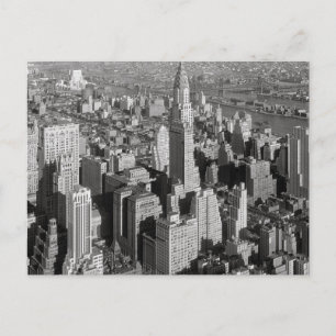 schöne Vintage-Postkarte von New York City Postkarte