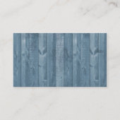 Schöne Vintage Rose Blumenanker Unendlichkeit Visitenkarte (Rückseite)