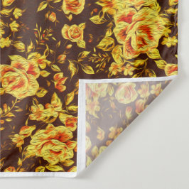 Schöne, Vintage Rosenblüten Wandteppich