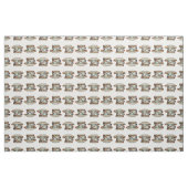 Schöne Vintage Teakups Stoff (Fat Quarter (45,7 x 55,9 cm))