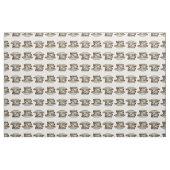 Schöne Vintage-Teetassen Stoff (Fat Quarter (45,7 x 55,9 cm))