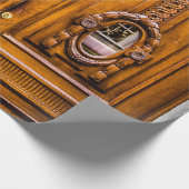 SCHÖNE VINTAGE TÜR GESCHENKPAPIER (Ecke)