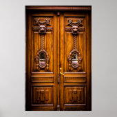 SCHÖNE VINTAGE TÜR POSTER (Vorne)