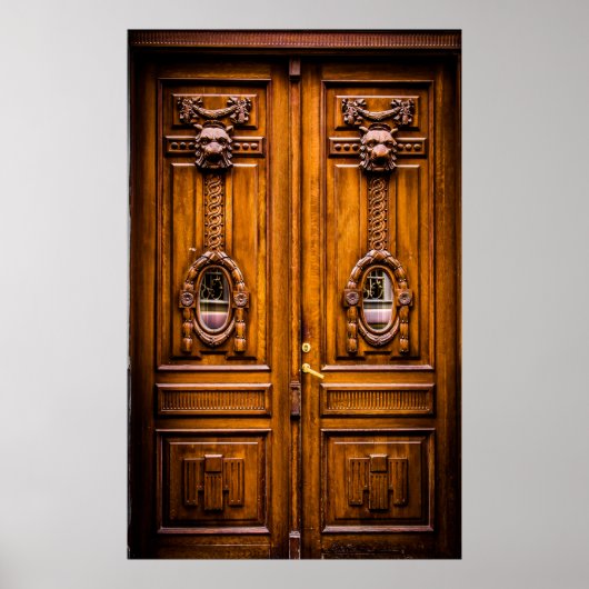 SCHÖNE VINTAGE TÜR POSTER (Vorne)