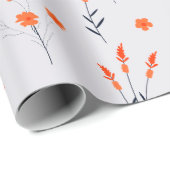 Schöne Vintage weiche Rose Geschenkpapier (Rolleneckpunkt)