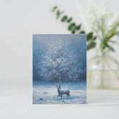 Schöne Vintage Weihnachten Ungewöhnlich (Stehend Vorderseite)