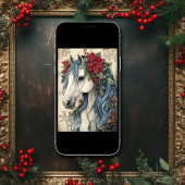 Schöne Vintage Weihnachtsfeier Feiertagskarte