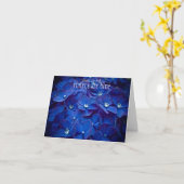 Schöne "Violets are Blue" Geburtskarte Karte (Gelbe Blume)