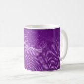 Schöne violette abstrakte Hintergrundgestaltung. V Kaffeetasse (VorderseiteRechts)