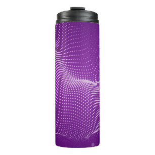 Schöne violette abstrakte Hintergrundgestaltung. V Thermosbecher