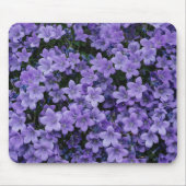 Schöne violette Blumen Mäuse Mat Mousepad (Vorne)