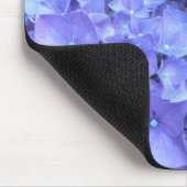 Schöne violette Hortensien Mousepad (Ecke)