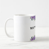 Schöne violette Tasse für die Mama (Links)