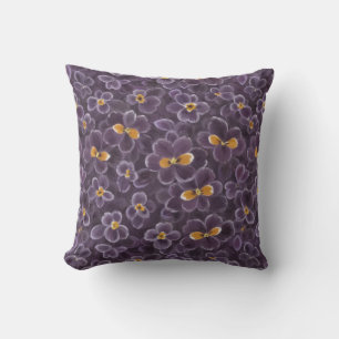 Schöne Violetten Kissen