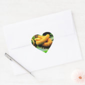 Schöne Viper Herz-Aufkleber (Umschlag)