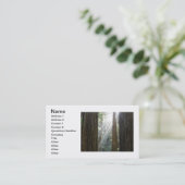 Schöne Visitenkarte (Stehend Vorderseite)