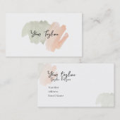 Schöne Visitenkarte (Vorne/Hinten)