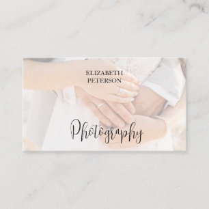Schöne Visitenkarte für Fotografen