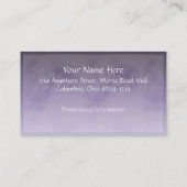 Schöne Visitenkarten der Afroamerikaner-Frauen-2 Visitenkarte (Rückseite)