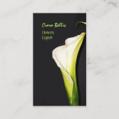 Schöne Visitenkarten für Calla lis Visitenkarte (Vorderseite)
