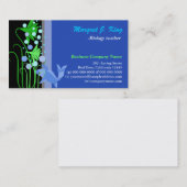 Schöne Visitenkarten für Fisch und Wasserrasen. Visitenkarte (Vorne/Hinten)