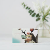 Schöne Visitenkarten für Hirsche Visitenkarte (Stehend Vorderseite)