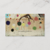 Schöne Visitenkarten für Hirsche Visitenkarte (Rückseite)