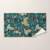 Schöne Vögel Badhandtuch Set (Handtuch)