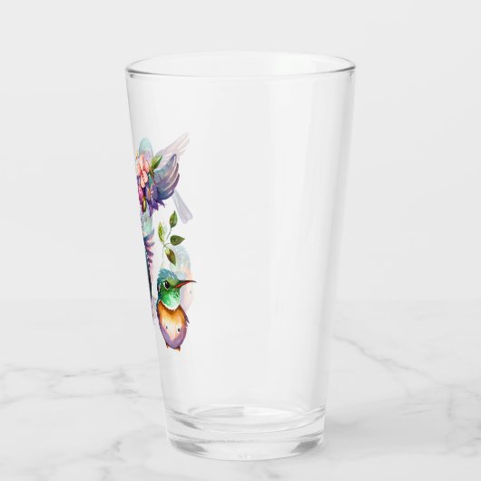 Schöne Vögel für Vogelliebhaber Glas (Links)