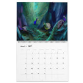 Schöne Vögel Kunst Kalender (Mär 2027)