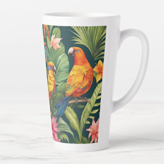 Schöne Vögel Milchtasse (Rechts)