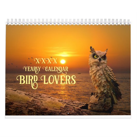 Schöne Vögel Natur Tiere Aviale Kalender (Titelbild)