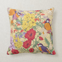 Schöne Vögel und Garten