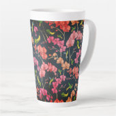 Schöne Vögel und Orchideen Milchtasse (Rechte Ecke)