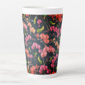 Schöne Vögel und Orchideen Milchtasse (Vorderseite)