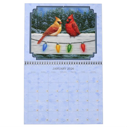 Schöne Vogelbilder Kalender (Jan 2026)