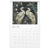 Schöne Vogelkunst 2026 Kalender (Mär 2027)