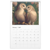 Schöne Vogelkunst 2026 Kalender (Feb 2027)