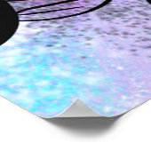 Schöne Vogelkunst Poster (Ecke)