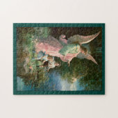 Schöne Wächter Angel Wächter Kinder Puzzle (Horizontal)