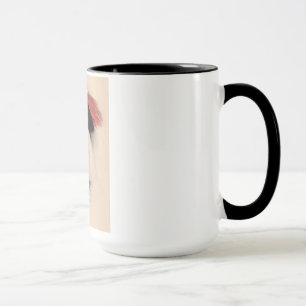 Schöne wählende Frau - Vintage Stimmrecht-Mode Tasse