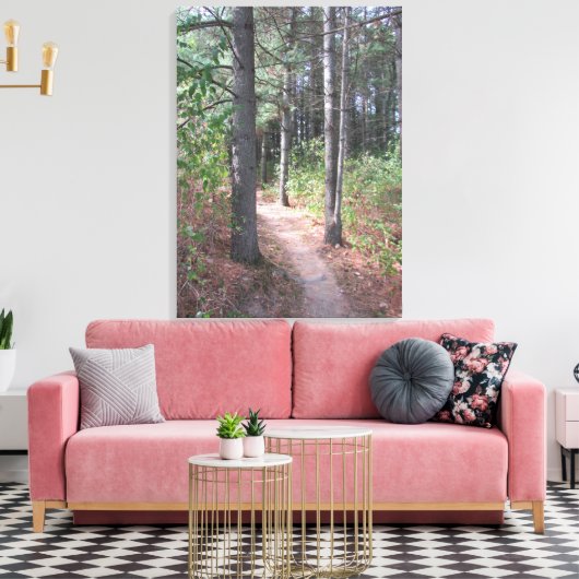 Schöne Waldbahn Foto Wand Kunst (Insitu (Wohnzimmer))