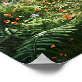 Schöne Waldlandschaft Poster (Ecke)