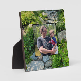 Schöne Waldschablone Foto Sonnenlichtbäume Fotovor Fotoplatte