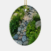 Schöne Waldszene Sonnenstraße Foto Keramik Ornament (Rechts)