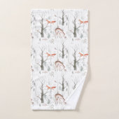 Schöne Waldtiere Badhandtuch Set (Handtuch)
