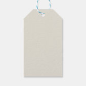 Schöne Waldtiere Tag Geschenkanhänger (Rückseite)
