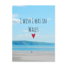 Schöne Wales Sea Beach Landschaft Aberdovey