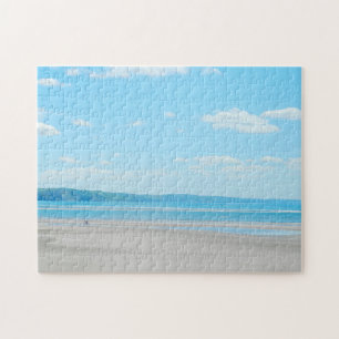 Schöne Wales Sea Beach Landschaft Aberdovey Puzzle