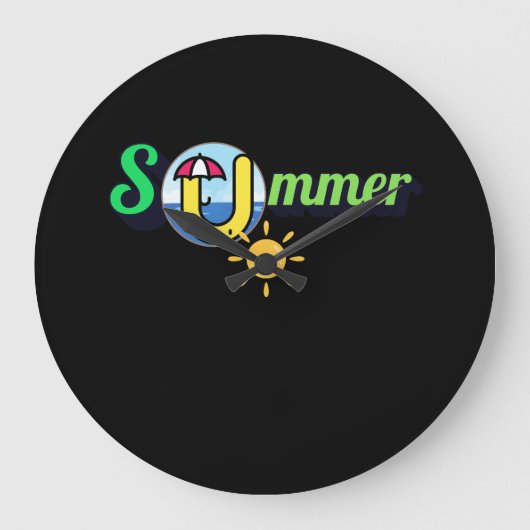 schöne Wanduhr (Vorderseite)